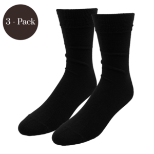 Sokken zwart 3-pack