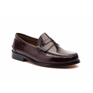 Gebreide wollen stropdas bordeaux